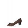 AMA Fashion Pantofi maro din piele intoarsa model DM1113