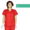 Prima Halat Dama Capse, verde, tercot, marime M (42-44)