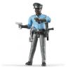Bruder POLITIST NEGRU CU ACCESORII 1:16