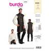 Burda Style Tipar vesta si camasa barbat 6399