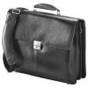 Falcon Leather Briefcase 16inch black (FI2564)