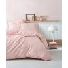 CottonBox Lenjerie de pat premium satin de lux, Cotton Box, Stripe - Powder