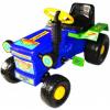 Super Plastic Toys Tractor cu pedale Play Time Turbo Blue
