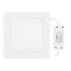 Ultralux Panou LED incastrabil, patrat, 18W, SMD2835, lumina calda