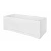 Besco Set masca frontala si laterala pentru cada rectangulara Optima 140x70cm