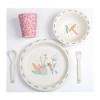 BabyGo Set alimentatie Bamboo Rabbit 5 piese