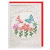 Alljoy Design Felicitare - Butterfly Flowers