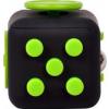 Spacer Cub antistres Fidget Negru cu butoane verzi