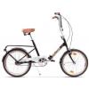 Pegas Practic Retro, Cadru 16inch, Roti 20inch (Negru)