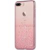 Comma Unique Polka CMPOLKAIPH7RG pentru iPhone 7 (Roz Auriu)