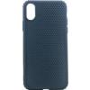 Baseus Skin Hole iPhone X Albastru