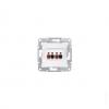 Schneider Electric Priza dubla pentru difuzoare - SDN5400121