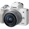 Canon M50 white + EF-M 15- 45mm IS STM + EF-M 22mm STM