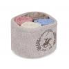 Beverly Hills Set 4 prosoape in cos Manilo 30x30 cm