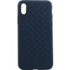Baseus Skin Weaving iPhone X Albastru