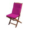 Stof Perna scaun exterior fucsia cu spatar