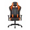 UNICSPOT Scaun birou Gamer Monaco, negru/portocaliu