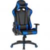 UNICSPOT Scaun birou Gamer Silverstone, negru/albastru