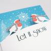 Alljoy Design Felicitare - Let it Snow Birds