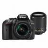 Nikon D5300 Dublu Zoom Kit - AF-P 18-55 VR + 55-200 VRII negru