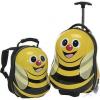 Cuties and Pals Ghiozdan si valiza tip trolley Cazbi the Bee