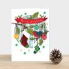 Alljoy Design Felicitare - Christmas Sockets