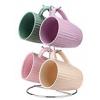 Peterhof Set 4 cani ceramica colorate Pastel PH-10058