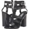 Steve Madden Francine Heeled Sandal* Black Leather