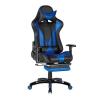 UNICSPOT Scaun birou Gamer Suzuka, negru/albastru