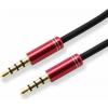 SBOX Cablu audio 3.5mm-3.5 mm - 1.5 m Rosu