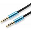 SBOX Cablu audio 3.5mm-3.5 mm - 1.5 m Albastru