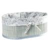 Heinner Cos depozitare oval din bambus + HUSA 30x20x12cm HR-TB13C-M