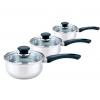 Sabichi Set 3 cratite cu capac Grey Style