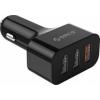 Orico Incarcator Auto GSM UCH-Q3 PRO 3x USB 35W Black