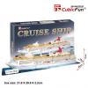Cubic Fun Vas de croaziera - Puzzle 3D - 86 de piese