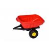 Super Plastic Toys Remorca Joaca Hard Work red
