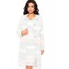 AMA Fashion Pardesiu cu rochie 7714 gri
