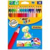 BIC Creioane colorate 36 culori Evolution 950526