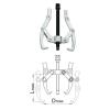 Unior Extractor cu doua brate reglabile Nr.0