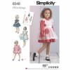 Simplicity Tipar rochite fetite S 8348
