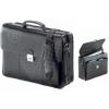 Falcon Servieta din piele neagra, pentru laptop 15.6