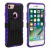Caseflex iPhone 7/8 Kickstand Combo Case - Purple