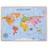 Bigjigs Puzzle din lemn Harta lumii BJ098