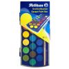 Pelikan Acuarele 22 culori, pensula, cu alb de zinc 721662