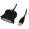 LogiLink Cablu convertor USB la Parallel 1.5m UA0054A