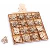 Small Foot DECOR BRAD DIN LEMN SNOWMAN 4 CM