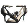 Betsey Johnson Maddi Black Satin
