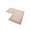Chilai Home Set 2 covorase baie bumbac, Alessia Home, Stone - Powder