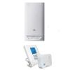 Saunier Duval Isotwin Condens 35A cu boiler si termostat wireless T105RF