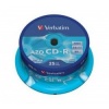 Verbatim CD-R AZO Crystal Spindle 25 43352